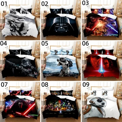 Juego de funda nórdica edredón/doona cama individual/doble/queen/rey Star Wars Foto 1 de 4