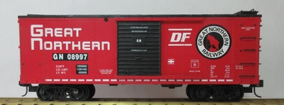 G SCALE CHARLES RO #08997 GREAT NORTHERN RY. w/ KD Coupler - Image 1 of 4