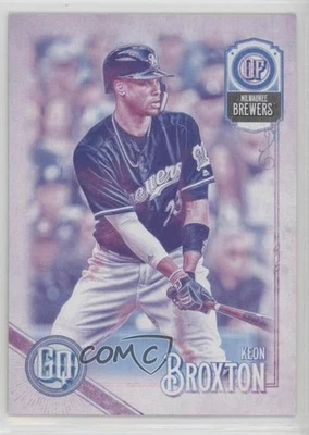 2018 Topps Gypsy Queen Missing Black Plate Keon Broxton #279 - Image 1 of 2