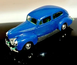 🏁 Built Model Car Kit Vintage 1960’s AMT 1940 Ford Tudor Customizing Kit 1/32🏁 - Picture 1 of 9