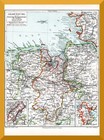 Oldenburg und die Strommündungen der Nordsee +historische Landkarte von 1895+