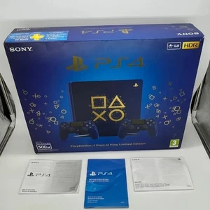 Console Sony PlayStation 4 Days Of Play Slim Completa Sony PS4 Limited Edition - Imagen 1 de 21