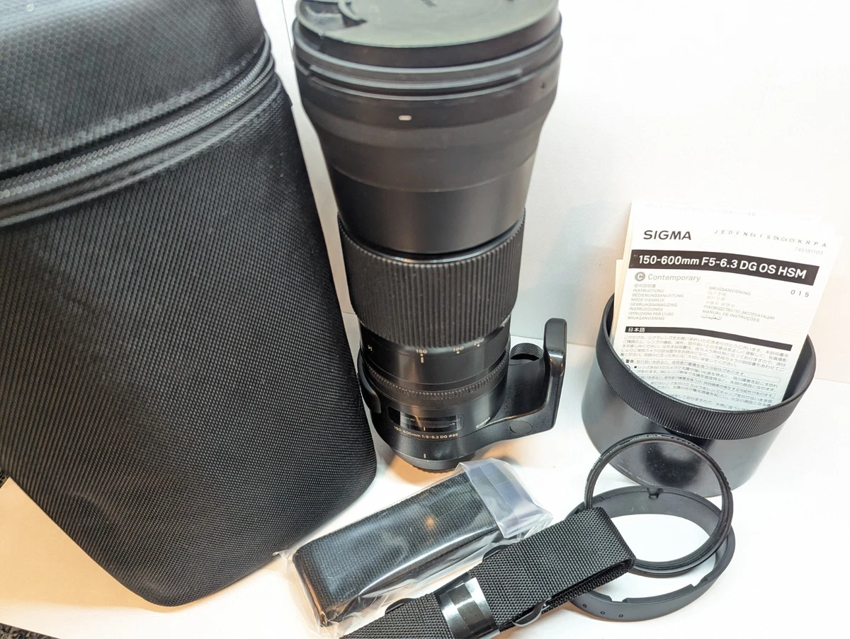 Sigma 150-600mm f/5-6.3 Camera Lenses for sale - eBay