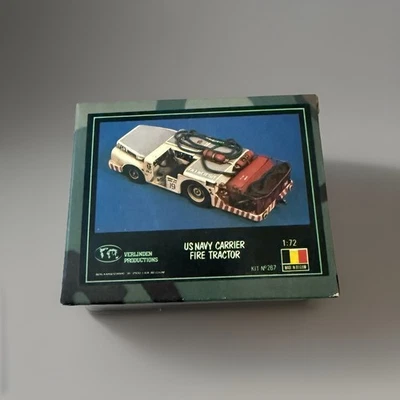 VERLINDEN #267 1/72-scale - US NAVY AIRCRAFT CARRIER FLIGHT DECK FIRE TRACTOR - Image 1 of 2