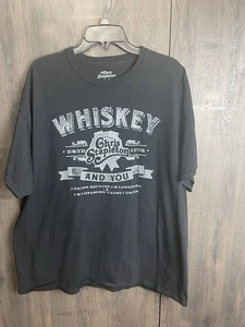 Chris Stapleton Shirt Men's 2XL Black Whiskey and You Country Music NWOT - Picture 1 of 7
