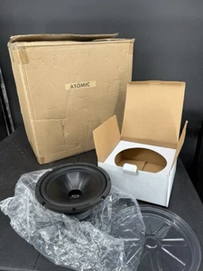 Atomic Loud Speaker Subwoofer Part New M-804 Lot Of 8 Pieces - Picture 1 of 10