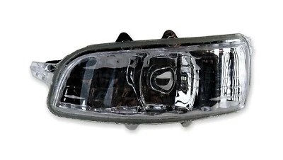 Lente indicadora lateral esquerda Volvo S60 (07-09) S80 (07-11) S40 (07-12) no espelho - Imagem 1 de 4