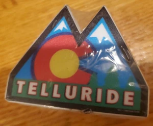 Telluride Colorado mountain peak Souvenir Sticker pack of 60 Perfect for Re Sale - Picture 1 of 1