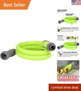 ZillaGreen 5 Fuß SwivelGrip Gartenschlauch - leicht & trinkwasserfest - Bild 1 von 13