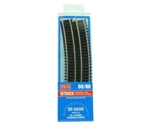 8x No.4 Radius Standard Curve 571.5mm rad. PECO tracks ST-2035 - Picture 1 of 1