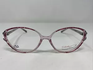 Clear Vision AGNES BERRY MULTI 55-15-140 Red Fade Full Rim Eyeglasses Frame IE88 - Picture 1 of 8