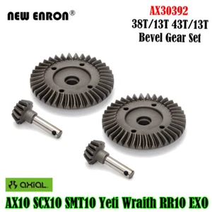 Bevel Gear 43T/13T 38T/13T AX30392 For Axial SCX10 Yeti Wraith AX10 RR10 SMT10 - Picture 1 of 18