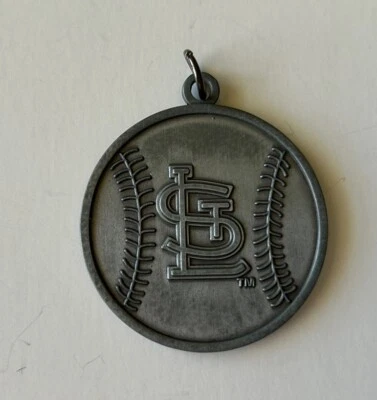Llavero de metal vintage MLB St. Louis Cardinals AT&T promoción sorteo Foto 1 de 3