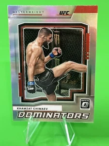 💥💥2022 Panini Donruss Optic Dominators #23 Khamzat Chimaev Silver Prizm!!!💥💥 - Picture 1 of 3
