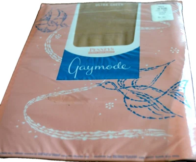 Medias GAYMODE Medias 9 1/2" Norma 75C COSTURA LISA De Colección GALA Nylon Centavos Foto 1 de 3