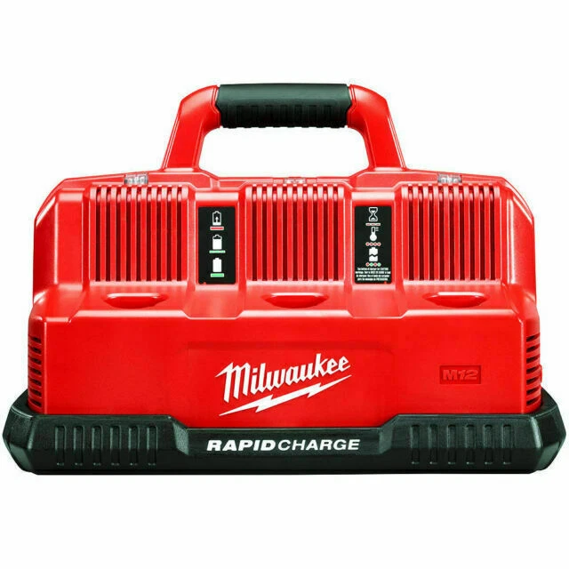 Milwaukee 48-59-1807 Multi-Voltage Sequential Battery Charger - Red