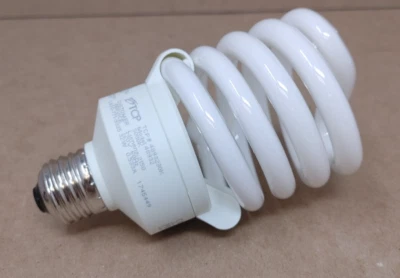 Light Bulb 32-watt CFL Lamps E26 Base 3000-Kelvin 4893230K - Image 1 of 4