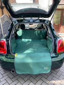 Mini Cooper Up To Front Seat Boot Liner with bumper flap, Heavy Duty, - Picture 1 of 3