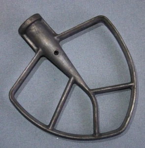 Paleta de repuesto ~ KitchenAid Pro 600 ~ 6 qt. Batidor plano de metal ~ Usado - Imagen 1 de 3