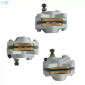 For Arctic Cat 300 400 500 4X4 1998-2002 Front & Rear Brake Calipers w/Pads ×3 - Picture 1 of 7