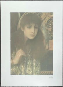 GUSTAV KLIMT * 50 x 70 cm * signed lithograph * limited # 100/200 - Bild 1 von 5