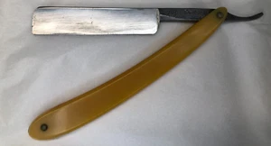 Antique Straight Razor Pearl Duck Dubl Duck Satin Wedge Germany Sharp Blade - Picture 1 of 8