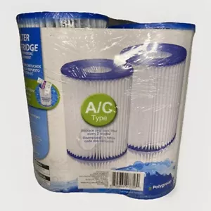 Generic Universal Schwimmbad Filter Ersatz Kartuschen A/C Typ - 2er Pack - Bild 1 von 3