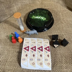 Jumanji Board Game Replacement Parts Pieces Rhino Pawns Dice Timer - Picture 1 of 6