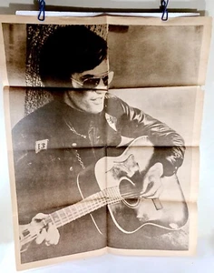 Vintage 1960er Peter Fonda Chicago American Newspaper Poster Parade Supplement - Bild 1 von 10
