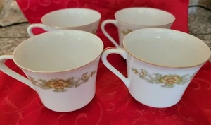 4er Set Sango Four Crown China Japan Muster Aragon Kaffeetassen - Bild 1 von 8
