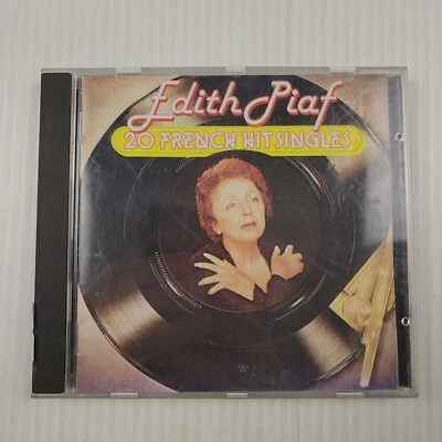 Edith Piaf - 20 French Hit Singles - Audio CD Album - TRACKED POST - Image 1 of 4