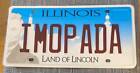 Illinois VANITY License Plate I'M OPA DA (IMOPADA)