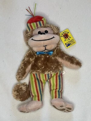 Beanie Kids Collectables - Eckles The Circus Monkey - DOB 25.5.09 - With Tags - image 1 of 3