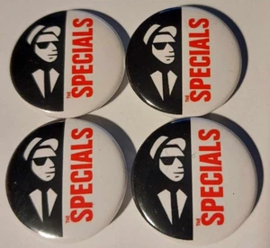 1x The Specials Button Oi Skin Ska SHARP 2 Tone Two Tone Punk Skinhead Rude Boy - Picture 1 of 1