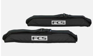 FCS D-RING SINGLE SOFT SURFBOARD ROOF RACKS - NEW - Picture 1 of 5