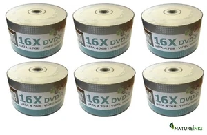 300 ARITA RITEK INKJET Printable Blank DVD-R 16x DVD Discs 4.7GB 120 mins A+ - Picture 1 of 2