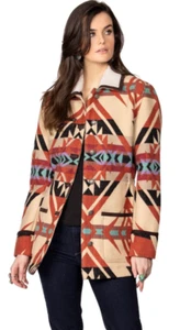 Double D Ranch Good Robe Southwestern Design Women Jacket Sz S - Picture 1 of 24