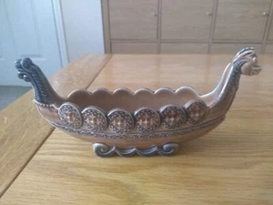 Vintage Wade Porcelain Viking Dragon Long Ship Boat : Lot #2 - Picture 1 of 5