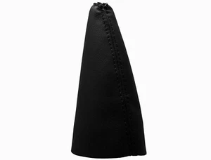 Black Stitch Fits CITROEN SAXO (1996-2004) Gear Gaiter 100% Leather - Picture 1 of 1