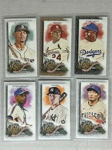 2022 Allen and Ginter Mini Cards. Base/Colorful Borders/A&G Backs. #'s 1-250