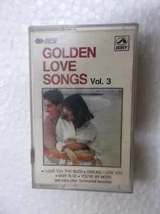GOLDEN LOVE SONGS 3 I LOVE YOU MUCH BABY BLUE MANY MORE CASSETTE INDIA  1993 - Picture 1 of 4