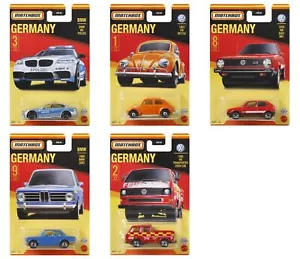 2021 MATCHBOX MEJORES COCHES DE METAL DE ALEMANIA/DEUTSCHLAND GWL49 ESCALA 1:64 - Imagen 1 de 19
