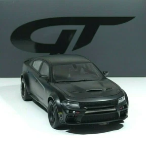 Dodge Charger SRT Hellcat Widebody by Speedkore 2020 Black 1:18 GT301 GT-SPIRIT - Picture 1 of 8