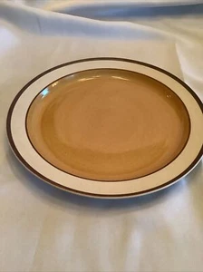 VINTAGE LEXINGTON CELEBRITY PLATTER 12 INCHES BROWN & TAN 7792 - Picture 1 of 10