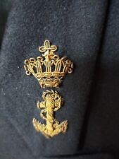 Militär GALA UNIFORM Krone Holland Marine Uniform-Jacke Kapitänleutnant