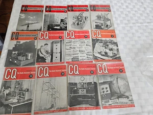 1946 CQ Magazine Kolekcja vintage - Dziennik amatorów radia - 12 numerów - PREZENT - Zdjęcie 1 z 1