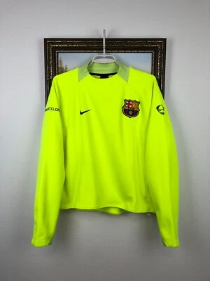 Sudadera de fútbol vintage Nike FC Barcelona camiseta de fútbol para mujer rara talla S Foto 1 de 4