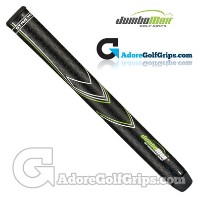 JumboMax STR8 Tech Non-Tapered Tour Series (MEDIUM +5/16") Griffe - schwarz x 3