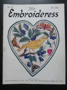 THE EMBROIDERESS No. 19 (issued 1926) - DECORATIVE NEEDLEWORK - EMBROIDERY - Imagen 1 de 8