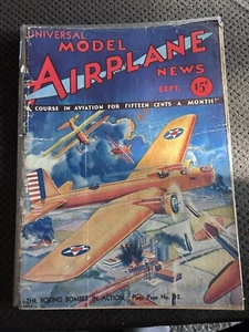 Group of 4 Universal Model Airplane News Magazine 1932 and 1935 - Picture 1 of 12